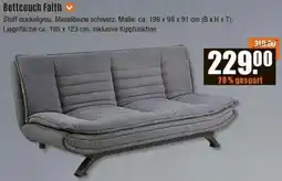 V Baumarkt Bettcouch Faith Angebot