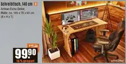 V Baumarkt Schreibtisch, 140 cm Angebot