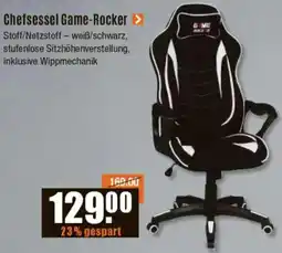 V Baumarkt Chefsessel Game-Rocker Angebot