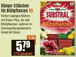 V Baumarkt Dünger-Stäbchen für Blühpflanzen Angebot