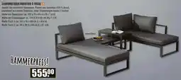 V Baumarkt Loungegruppe Navarino 4-teilig Angebot