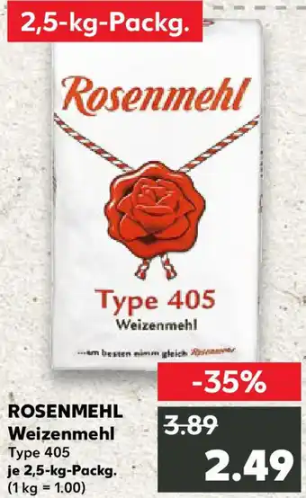 Kaufland ROSENMEHL Weizenmehl Angebot