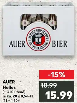 Kaufland AUER Helles Angebot
