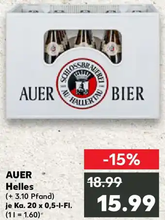 Kaufland AUER Helles Angebot