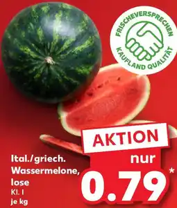 Kaufland Ital./griech. Wassermelone, lose Angebot