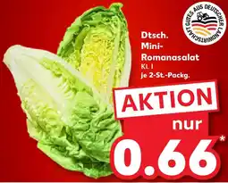 Kaufland Dtsch. Mini Romanasalat Angebot