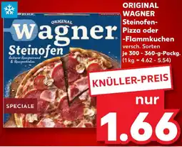 Kaufland ORIGINAL WAGNER Steinofen Pizza oder Flammkuchen Angebot