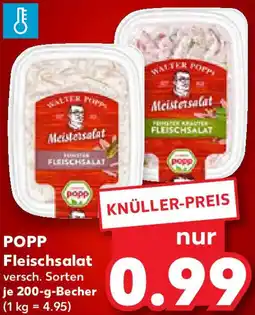 Kaufland POPP Fleischsalat Angebot
