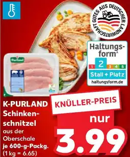 Kaufland K-PURLAND Schinkenschnitzel Angebot