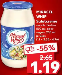 Kaufland MIRACEL WHIP Salatcreme Angebot