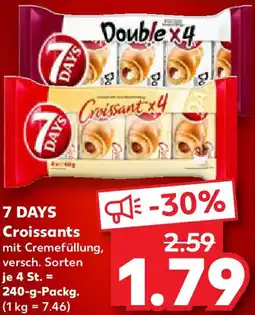 Kaufland 7 DAYS Croissant Angebot