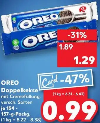 Kaufland OREO Doppelkekse Angebot