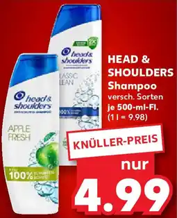 Kaufland HEAD & SHOULDERS Shampoo Angebot