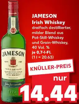 Kaufland JAMESON Irish Whiskey Angebot