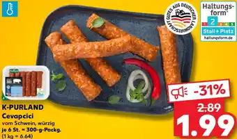 Kaufland K-PURLAND Cevapcici Angebot