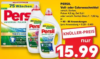 Kaufland PERSIL Voll- oder Colorwaschmittel Angebot