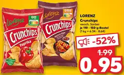 Kaufland LORENZ Crunchips Angebot