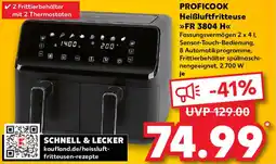 Kaufland PROFICOOK Heißluftfritteuse FR 3804 H Angebot