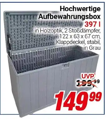 CENTERSHOP Hochwertige Aufbewahrungsbox Angebot