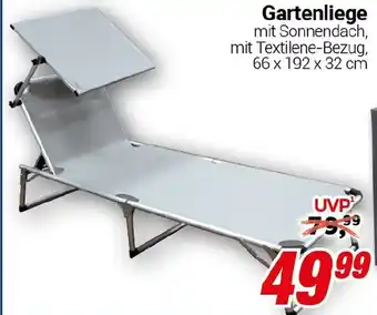 CENTERSHOP Gartenliege Angebot