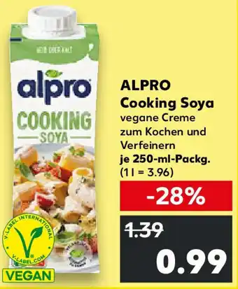 Kaufland ALPRO Cooking Soya Angebot