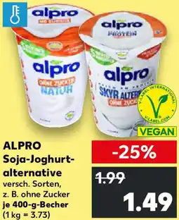 Kaufland ALPRO Soja-Joghurtalternative Angebot