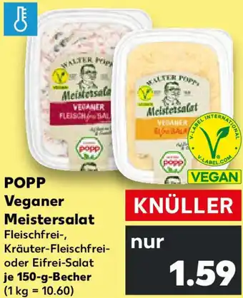 Kaufland POPP Veganer Meistersalat Angebot