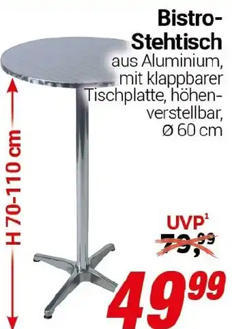 CENTERSHOP Bistro- Stehtisch Angebot
