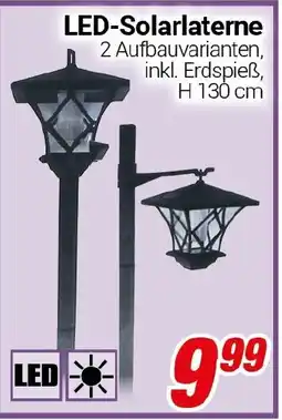 CENTERSHOP LED-Solarlaterne Angebot