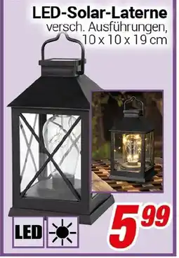 CENTERSHOP LED-Solar-Laterne Angebot