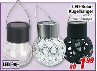 CENTERSHOP LED-Solar- Kugelhänger Angebot