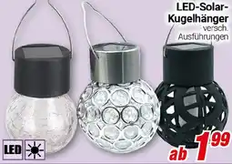 CENTERSHOP LED-Solar- Kugelhänger Angebot