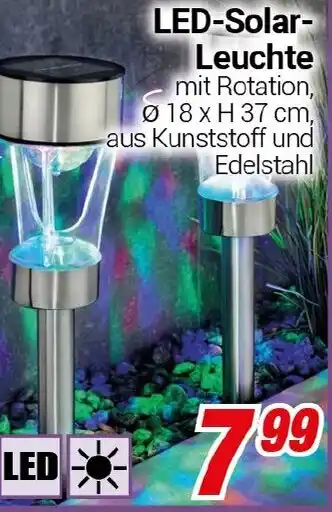 CENTERSHOP LED-Solar- Leuchte Angebot