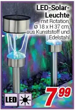 CENTERSHOP LED-Solar- Leuchte Angebot