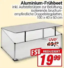 CENTERSHOP Aluminium-Frühbeet Angebot