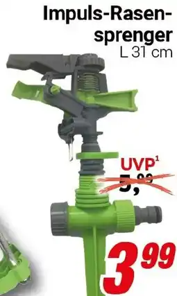 CENTERSHOP Impuls-Rasen- sprenger L 31 cm Angebot