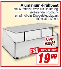 CENTERSHOP Aluminium-Frühbeet Angebot