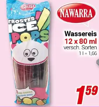 CENTERSHOP NAWARRA Wassereis Angebot