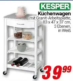 CENTERSHOP KESPER Küchenwagen Angebot