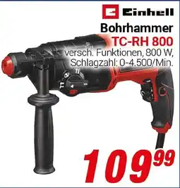 CENTERSHOP Einhell Bohrhammer TC-RH 800 Angebot