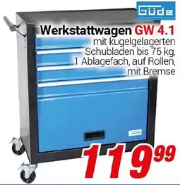 CENTERSHOP Güde Werkstattwagen GW 4.1 Angebot
