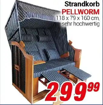 CENTERSHOP Strandkorb PELLWORM Angebot