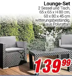 CENTERSHOP Lounge-Set Angebot