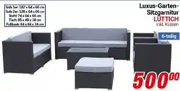 CENTERSHOP Luxus-Garten- Sitzgarnitur LÜTTICH Angebot