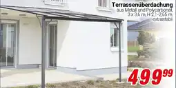 CENTERSHOP Terrassenüberdachung Angebot
