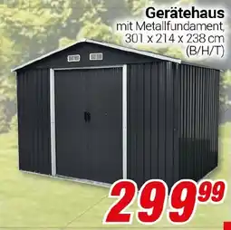 CENTERSHOP Gerätehaus Angebot