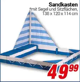CENTERSHOP Sandkasten Angebot