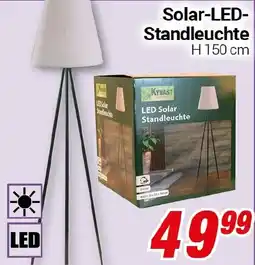 CENTERSHOP Solar-LED- Standleuchte Angebot
