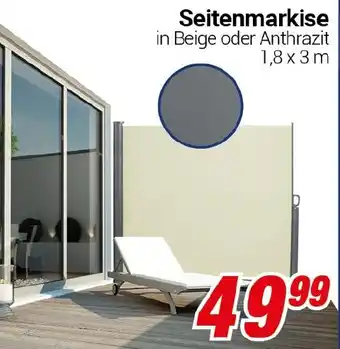 CENTERSHOP Seitenmarkise Angebot