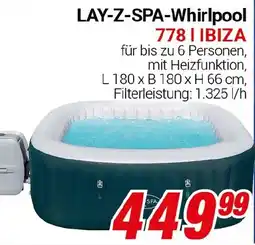 CENTERSHOP LAY-Z-SPA-Whirlpool 778 | IBIZA Angebot